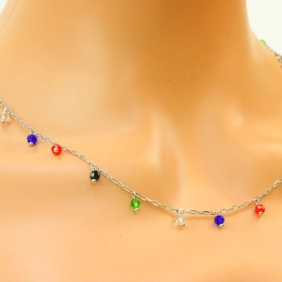 Minimalist Necklace, Sleek & Modern Design, Women’s Fashion, YC110355-N - Picture 8 of 10